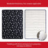 Dog Crate Mat (36" x 23") - Soft Bed Mat with Cute Prints, Personalized Anti-Slip Kennel Pad, Machine Washable
