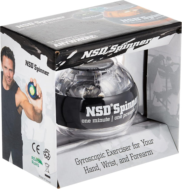 NSD Power Essential Spinner Gyro Hand Grip Strengthener for Wrist and Forearm