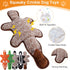 Eneston 5 Pack No Stuffing Squeaky Dog Toys for Large Dogs - Interactive Durable Plush Chew Toy with Crinkle Paper