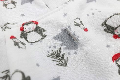 DroolingDog Small Dog Christmas Outfits, Fleece Sweater Puppy Xmas Hoodies with Leash Hole