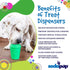 SodaPup Coffee Cup – Durable Dog Treat Dispenser & Chew Toy Made in USA from Non-Toxic Natural Rubber Material
