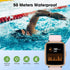 Fitness Tracker Watch - Heart Rate Monitor, Activity Tracker with Pedometer, 5ATM Waterproof Smart Watch for Health