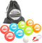 GoSports 90 mm Soft Bocce Set Includes 8 Weighted Balls, Pallino and