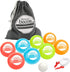 GoSports 90 mm Soft Bocce Set Includes 8 Weighted Balls, Pallino and