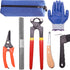 8 inch Farrier Tool Kits 7 Piece Mini Rasp Hoof File Goat