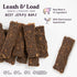 Dog Treats Jerky Snack Bars - Variety 3-5 oz Bags, Natural Superfood Grain Free Treats