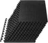 ProsourceFit Puzzle Exercise Mat in, EVA Interlocking Foam Floor Tiles for Home