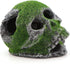 AQUA KT Aquarium Landscape Head Skeleton Skull - Fish Hiding Place Cichlid Cave for Betta Fish Tank