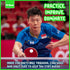 D-Xam 15 Pack 40mm 1 Ping Pong Balls Orange or White Official Size High Bounce Professional Star ABS Table Tennis Ball