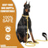 Dog Chain Collar - 15mm 19mm Thick with Quick Release Buckle, 18K Gold Chain for Small Medium Large Dogs (19MM, 22")