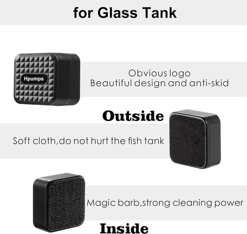 Hpumps Aquarium Aquarium Magnetic Cleaner MINI