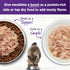 Wellness Bowl Boosters Grain Free Wet Cat Food Topper, Flaked Salmon & Tuna Recipe in 1.75 Ounce Pouches (Pack of 12)