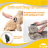 PetnBeyond Undercoat Rake - Double Sided Dematting Brush Tool for Cats and Dogs - Shedding Comb Mat Remover Deshedder - Safe Detangler - Dog Grooming Brush - Easy Mats and Tangles Removing - Cat Brush