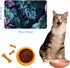 HEAKIERG 16"x19.6", Pet Bowl Mats for Food Cat Dog Cat Play Mat Pet Feeding Rug with Waterproof & Non-Slip Rubber
