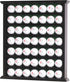 DisplayGifts Golf Gift 49-Golf Ball Display Case Cabinet Rack, No Door Open