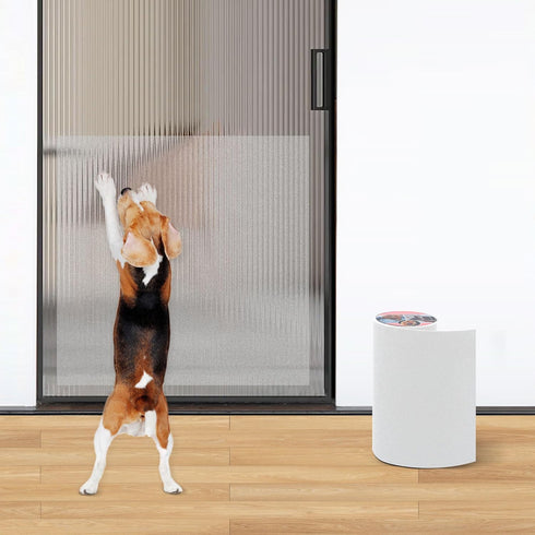 Astfys Pet Nail Self Adhesive Replacement Emery Paper Suitable for Glass Doors Fits