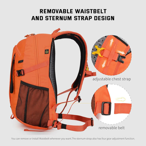 SKYSPER Small Hiking Backpack, 20L Lightweight Travel Daypack for Women & Men