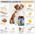 200 Omega3, Inflammatory Hip and Joint Supplement for Dogs Dog Calming Chews with Glucosamine, Chondroitin, Msm
