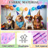 50 Pcs Colorful Dog Bandana Collar Set, Includes 10 Dog Bow Tie, 10 Necktie Collar, 10 Pet Scarf, 10 Dog Bow Flowers,