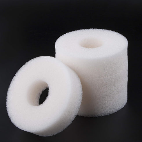 LTWHOME Compatible Foam Sponge Filter Media for Laguna Pressure-Flo 1400 UVC Filter (Pack of 4)