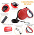 Fida Retractable Dog Leash, 16ft Heavy Duty Pet Walking Leash for Dogs or Cats up to 110 lbs, Tangle-Free