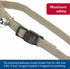 Coastal Pet New Earth Soy Adjustable Breakaway Cat Collar, Eco-Friendly, Cranberry, 3/8" x 08"-12"