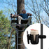 Tree Stand Cup Holder for Hunting, Portable Cup Mount for Treestand Deer Stand, No Drilling Hunting Accessories and Gear