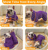 Bienbee Dog Bathrobe, Super Absorbent Adjustable Towels for Drying Large Dogs After Bath