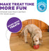 Outward Hound Lil' Snoop Interactive Treat Dispensing Dog Toy, Small, Red