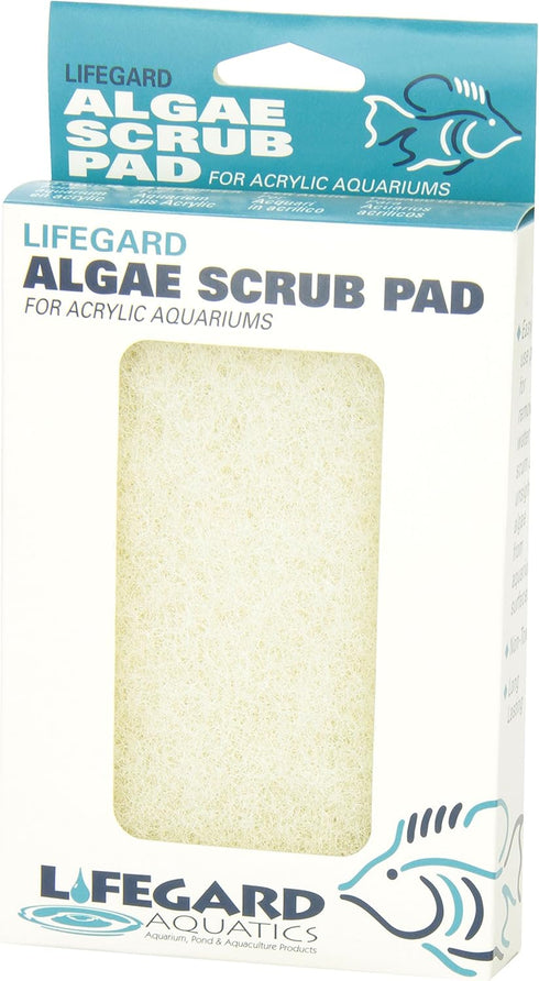 Lifegard Aquatics 4-Inch by 6-Inch White Algae Pad