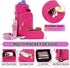 AGLOD Adjustable Water Bottle Carrier Bag with Strap for Outdoor Activities