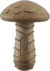 Outward Hound Dogwood Mushroom Durable Chew Toy, Peanut Butter Scent, Medium