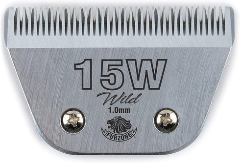 Detachable Blade - Size 15W Wide Blade 3/64", Extra Durable Japanese Steel, Compatible with Most A5 Clippers