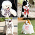 Segarty 50pcs Dog Bow Ties, Adjustable Bowtie Collars for Small Medium Dogs, Cute Neckties for Pet Grooming
