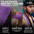 Tough Outdoors Cooling Towel, for Neck & Face, Ice Wrap & Sweat Rag for Camping, Gym, Yoga