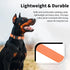 Soft Padded Dog Collar, Adjustable and Breathable Cotton, Solid Color for Little Puppies