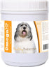 Healthy Breeds Polish Lowland Sheepdog Omega HP Fatty Acid Soft Chews, 90 Count for Skin & Coat Support