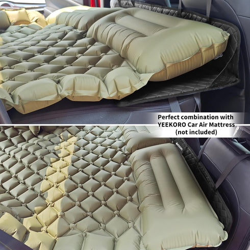 Y/3(Upgraded Car Rear Seat Mattress Extension Plate, Foldable Car Back Seats Extender for Sleeping, Increase Travel