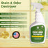 Stain & Odor Destroyer Enzymatic Pee Eliminator for Dog & Cat Urine, Feces, Vomit, Organic Spills, 32 Oz Concentrated