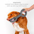 Ubbi Tuggle Dog Toy, Durable Rubber with Ergonomic Grip for Medium to Large Breeds, Charcoal