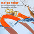 Viper Biothane Working Tracking Lead Leash, Long Line for Dogs, 3/4" x 33ft, Hunter Orange