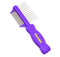 Hertzco Double-Sided Comb Hair Brush & Dog/Cat Grooming Kit - Detangling Tool with Closely Spaced Metal Pins