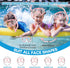 HiiPeak Snorkeling Gear for Kids, Goggles with Nose Cover, Dry Top Snorkeling Set for Ages 5-15