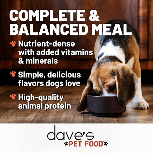Dave's Pet Food Naturally Healthy Joint Formula Canned Dog Food, 13oz Cans, Case of 12, Made in The USA