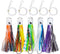OROOTL Saltwater Fishing Trolling Lures for Tuna, Mahi, Marlin, 6" Big Game Sea Fishing Gear with Rigged Hook