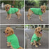 Lovelonglong Pet Clothing - Dog Costumes Basic Blank T-Shirt Tee Shirts for Large Dogs, Green XXXXL
