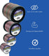 HI-SEAS Quattro Monofilament Fishing Line, Low-vis 4 Color Camo, Durable Performance