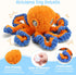 Squeaky Dog Toy for Puppy Teething, Plush Octopus Dog Toy, Puppy Chewing Toy, Soft Stuffed Chew Toys for Small Dogs