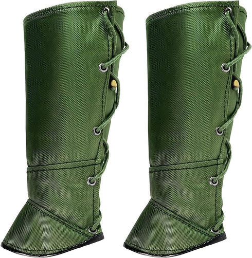 Luwint Kids Leg Gaiters - Waterproof Canvas for Hiking & Snow Boots