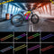 LED Bike Frame Light Strip - Waterproof RGB Colorful Lamp for Night Riding, Can Be Cropped, 2 * 1.64ft Outdoor Bike